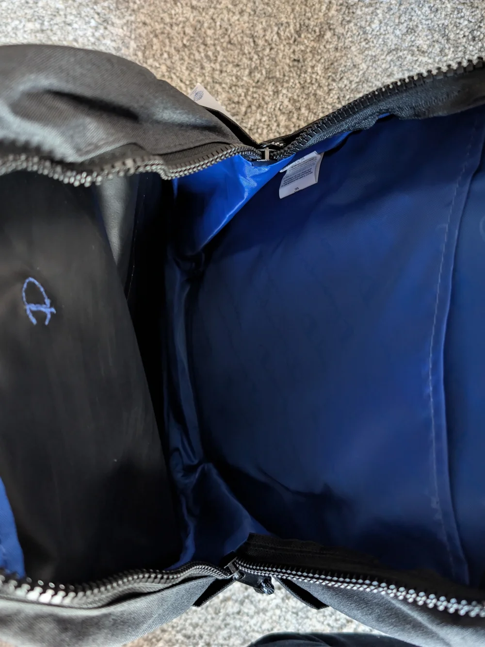 NWT Champion Black Manuscript Backpack 15